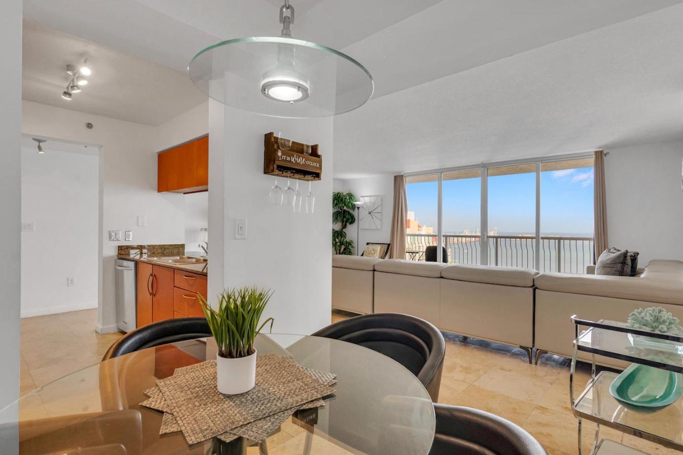 *Luxurious Highrise 2Brcondo Brickell- Waterviews* Маями Екстериор снимка